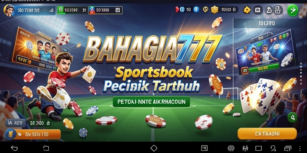 Tampilan menarik dari gameplay Sportsbook BAHAGIA777.