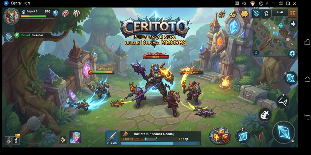 Gameplay seru dalam CERITOTO dengan grafis menarik dan petualangan mendalam.