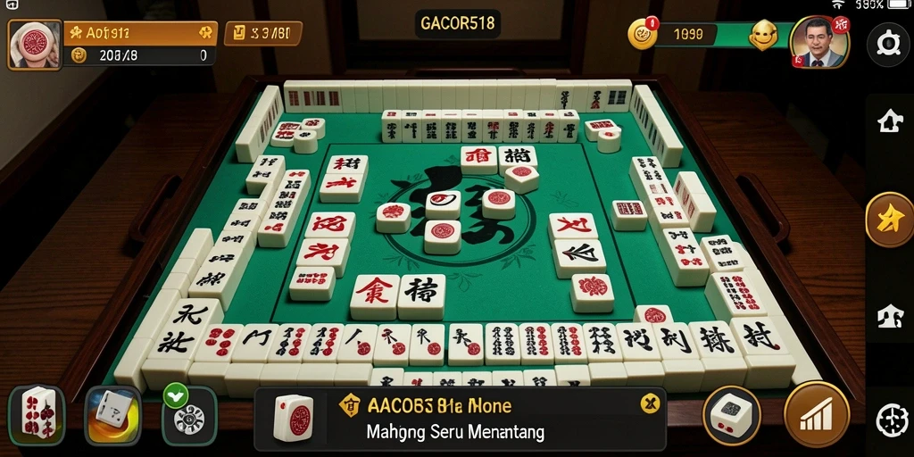 Tampilan gameplay seru dalam GACOR518 yang menantang.