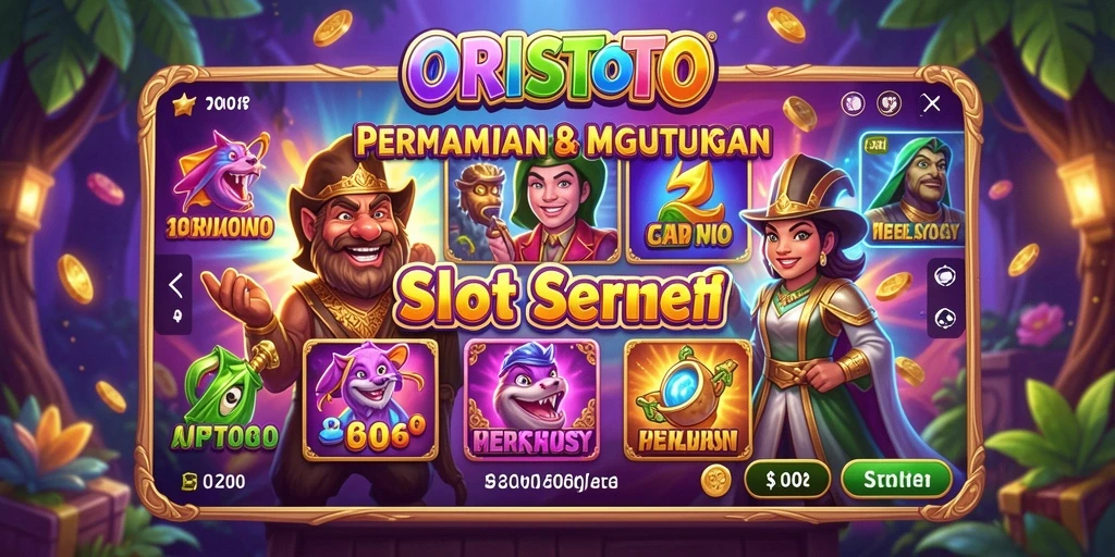 Tampilan menakjubkan dari gameplay ORISTOTO yang penuh warna.