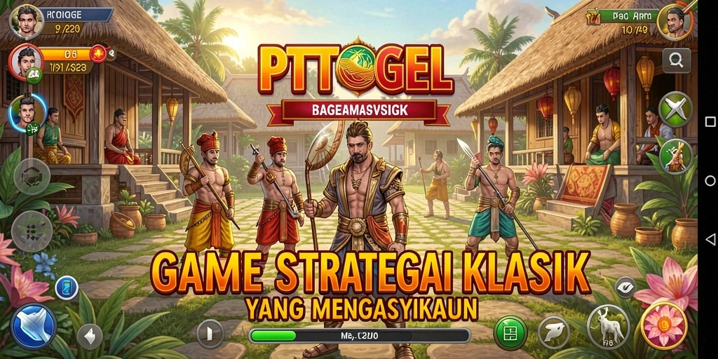 Tangkapan layar gameplay PTTOGEL yang menunjukkan pertempuran epik dalam strategi.